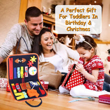 Load image into Gallery viewer, Kids Busy Board Sensory Activity Board Preschool Learning Toys