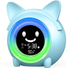 Load image into Gallery viewer, Kids Digital Alarm Clock with Night Light