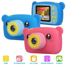 Load image into Gallery viewer, Kids Digital Camera with 2" Screen 4x Digital Zoom