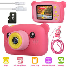 Load image into Gallery viewer, Kids Digital Camera with 2" Screen 4x Digital Zoom