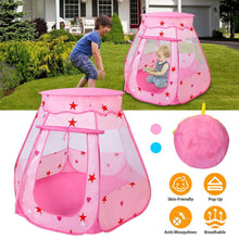 Load image into Gallery viewer, Kids Pop Up Prince Princess Toddler Play Tent
