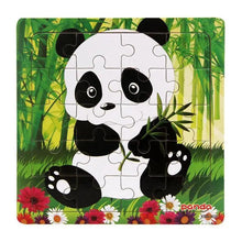 Load image into Gallery viewer, Kids Puzzle Toy Animals and Vehicle Wooden Puzzles Jigsaw Baby Educational Learning Toys for Children Gift