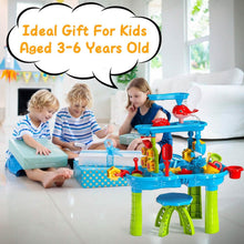 Load image into Gallery viewer, Kids Sand Water Table for 3-6 Years Old Sensory Exercise Friendship Building