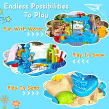 Load image into Gallery viewer, Kids Sand Water Table for 3-6 Years Old Sensory Exercise Friendship Building