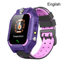 Load image into Gallery viewer, Kids Smart Watch Phone Call Thermometer Wristwatch GPS Locator Kids Smartwatch With Call Games Video Recorder Music Alarm Flashlight Touch Screen Smart Watch For Kids