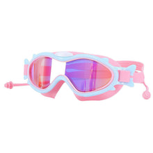 Load image into Gallery viewer, Kids Swim Goggles with Ear Plugs UV Protection Anti-Fog Leak Proof