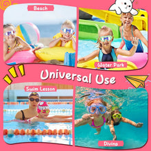 Load image into Gallery viewer, Kids Swim Goggles with Ear Plugs UV Protection Anti-Fog Leak Proof