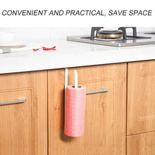 Load image into Gallery viewer, Kitchen Bathroom Toilet Paper Holder Tissue Storage Organizers Rack Roll Paper Holder Hanging Towel Holder Home Durable Roll Paper Towel Rack For Kitchen Bathroom Toilet Pantry Decor