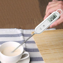 Load image into Gallery viewer, Kitchen Digital BBQ Food Thermometer Meat Cake Candy Fry Grill Dinning Household Waterproof Instant Read Meat Thermometer for Cooking Digital Food Thermometer For Cooking IP67 Waterproof Kitchen Thermometer Probe With Cooking Thermometer Oven Tool