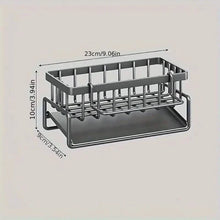 Load image into Gallery viewer, Kitchen Storage Rack - Multi-Functional Household Sink Organizer with Drain Basket