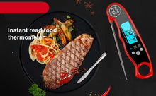 Load image into Gallery viewer, Kitchen Thermometer Waterproof Kitchen Food Cooking Thermometer with Backlight LCD Best Super Fast Electric Meat Thermometer Probe for BBQ Grilling Smoker Baking Meat Water Milk Cooking Probe BBQ Electronic Oven Waterproof Kitchen Tools
