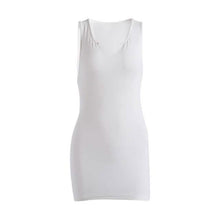 Load image into Gallery viewer, Kliou Cotton Sleeveless V-Neck Ladies Dress