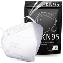 将图片加载到图库查看器,KN95 Foldable Protective Face Mask - White