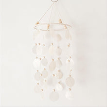Load image into Gallery viewer, Korean Style Home Shell Melodious Sound Wind Chime Room Decoration Ornaments Nordic Hanging Wind Bells Wall Pendant For Home Office Kids Room Nursery Decor Gifts Photography Hanging Wind Chimes