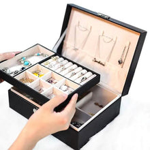 Load image into Gallery viewer, Lady PU Leather Jewelry Box