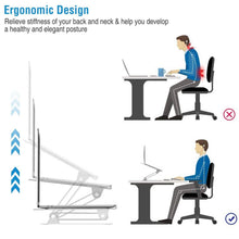 Load image into Gallery viewer, Laptop Stand Aluminum Angle Adjustable Computer Holder Riser Heat Vent