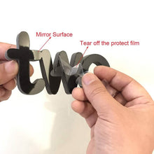 将图片加载到图库查看器,Large 3D Frameless Wall Clock Stickers