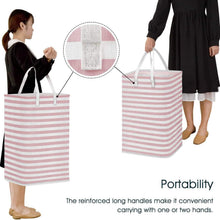 Load image into Gallery viewer, Large Foldable Tall Laundry Basket Storage Basket