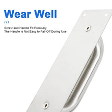 Load image into Gallery viewer, Large Size Door Handle Stainless Steel Furniture Handles Door Knob Pull Handle Stainless Steel Flush Concealed Furniture Handle for Door Drawer Cupboard Cabinet Sliding Door