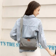 Load image into Gallery viewer, Lavish Style Canvas Crossbody Bag For Women And Girld Travel Bag Lightweighted Casual Shoulder Bag For Females