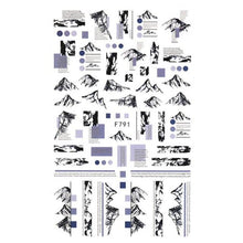Load image into Gallery viewer, Leaf With Lines Nails Sticker Designer Fruit Nail Art 3D Decals Acrylic Designs Self Adhesive Manicure Slider Stickers Glitter Decals Love Nail Sequins Laser Heart Nail Supplies Sparkle Nail Accessories Star Accessories Heart Nail Art