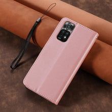 Load image into Gallery viewer, Leather Flip Wallet Case For Xiaomi Redmi Note 11 10 9 8 7 6 5 Pro 4X 8T 9T 9A 9C 6A 8A 7A POCO M3 X3 NFC Mi 10 11 Protect Cover Premium Faux Leather Wallet Case Flip Cover For Redmi