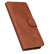 将图片加载到图库查看器,Leather Phone Case Wallet Cover For iPhone XR XS 10 11 Pro 12 mini 13 Pro Max Flip Stand Case Simple Skin-Friendly PU Leather Case Wallet Protective Case Flip Shockproof Mobile Phone Case