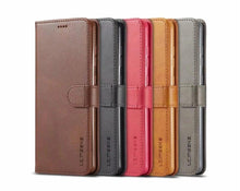 Load image into Gallery viewer, Leather Wallet Case for Xiaomi 12T 12X 11T Mi 11 Lite Poco M4 M3 X4 X3 Pro F3 Redmi 10C 9C 9A Note 11S 10 9S 8T Pro Flip Cover Card Holder Wallet Flip Protective Phone Case