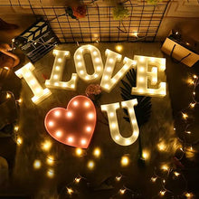 Load image into Gallery viewer, LED Alphabet Light