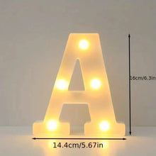Load image into Gallery viewer, LED Alphabet Light
