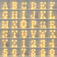 Load image into Gallery viewer, LED Alphabet Light