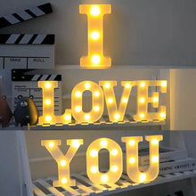 Load image into Gallery viewer, LED Alphabet Light