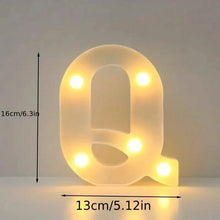 Load image into Gallery viewer, LED Alphabet Light