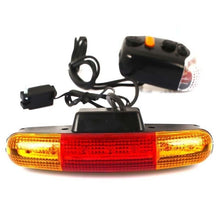 Load image into Gallery viewer, LED Bicycle Turn Signal Light With Horn Front Rear Lights Bike Directional Brake Lights Cycling Taillight Lamp Cycling Turn Signal Brake Light Horn Indicator Signal Brake LED Light Tune Horn For Outdoor
