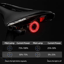 将图片加载到图库查看器,LED Bicycle Waterproof USB Charging Taillight Cycling Flashlight Auto Brake Sensing Smart Bicycle Rear Brake Lights Braking Sensing Taillights USB Rechargeable Ultra Bright LED Warning Bicycle Flashlight