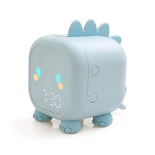 将图片加载到图库查看器,Led Cartoon Alarm Clock Voice Control Digital