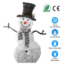 Load image into Gallery viewer, LED Christmas Snowman Decoration