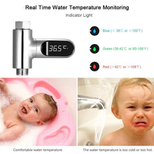 Load image into Gallery viewer, LED Digital Shower Thermometer