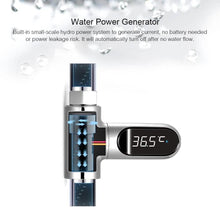 Load image into Gallery viewer, LED Digital Shower Thermometer