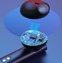 Load image into Gallery viewer, LED Display Bluetooth 5.0 Wireless Headphone Magnetic 9D Stereo Sound Earbud Sports Easy Pairing Earphone With Microphone Bluetooth In Ear Built-in Mic Headset For Sport Black Headphones Wireless Light Weight Design