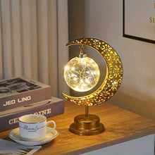 将图片加载到图库查看器,LED Iron Moon Lamp
