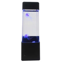 Load image into Gallery viewer, LED Jellyfish Night Light Tank Aquarium Style LED Lamp Sensory Autism Lava Lamp LED Desk Lamp Home Décor USB Power Cute Study Lamps for Bedroom Décor