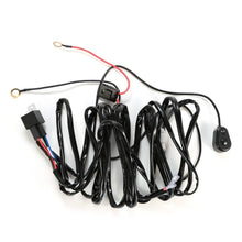 Load image into Gallery viewer, LED Light Bar Wiring Harness Kit Universal Fitment