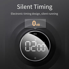 Load image into Gallery viewer, LED Magnetic Digital Timer For Kitchen Cooking Countdown Alarm Clock Digital Kitchen Timer, Large Magnetic LED Countdown Timer with Constant Light Function for classrooms 3-Level Volume Quiet Egg Timer for Children Electronic Cooking Countdown Timer