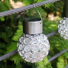 Load image into Gallery viewer, LED Outdoor Solar Lights Garden Light Chandelier Hanging Lamp