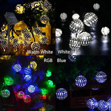 Load image into Gallery viewer, LED Outdoor Solar String Lights