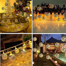 Load image into Gallery viewer, LED Outdoor Solar String Lights