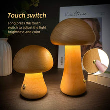Load image into Gallery viewer, LED Rechargeable Creative Mushroom Table Lamp