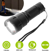 将图片加载到图库查看器,LED Rechargeable Zoomable Flashlight
