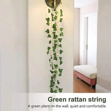 Load image into Gallery viewer, LED Solar Ivy Leaf String Light